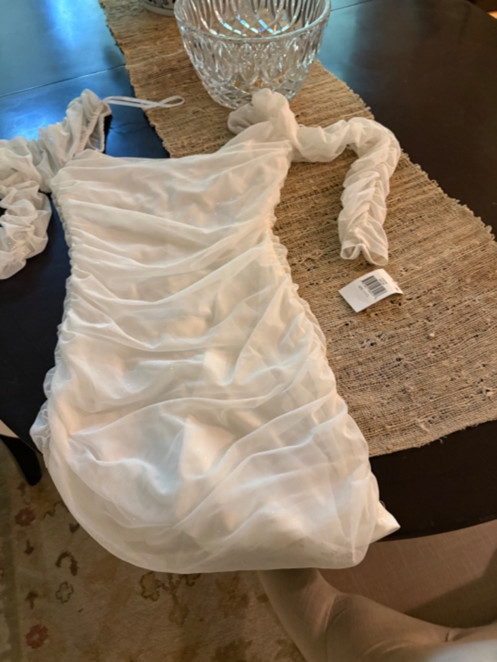 B Darlin white dress